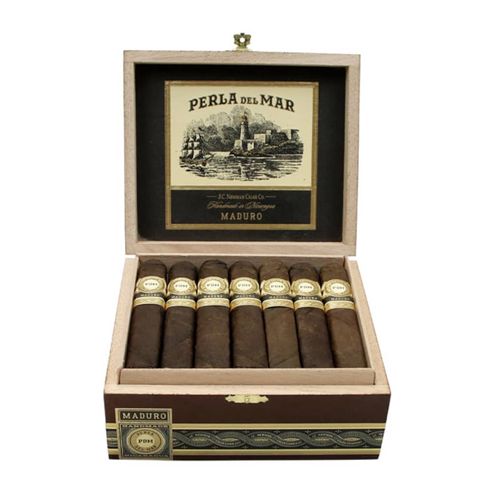 PERLA DEL MAR - Maduro Robusto πούρο, μέσα σε ξύλινο κουτί πούρων