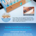 RACHING -143 Wooden Cigar Cabinet Cooler, ντουλάπα-ψυγειάκι υγραντήρας πούρων