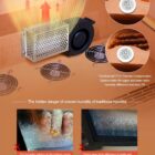 RACHING -143 Wooden Cigar Cabinet Cooler, ντουλάπα-ψυγειάκι υγραντήρας πούρων