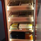 RACHING -144 Wooden Cigar Cabinet Cooler, ντουλάπα-ψυγειάκι υγραντήρας πούρων