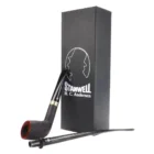 STANWELL - Andersen 1 Brushed Πίπα Καπνού, ξύλινη, καφέ