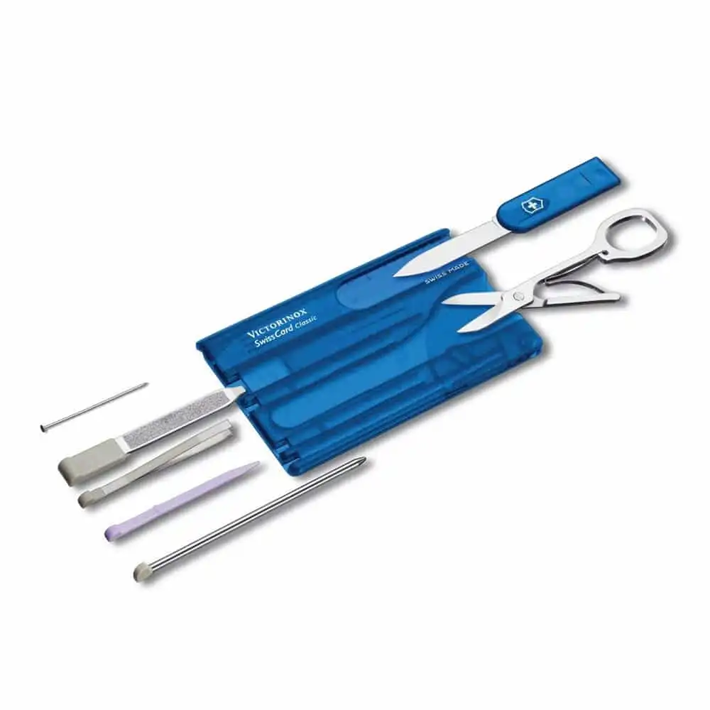 VICTORINOX - Swiss Card Classic Μπλε, θήκη για εργαλεία