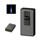 WINJET- Μεταλλικός Μονός Jet Αναπτήρας (221023), ασπρόμαυρος πουά