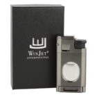 WINJET – Τριπλός Αντιανεμικός Αναπτήρας με Κόφτη Γκιλοτίνα Gunmetal (310054)