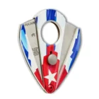 XIKAR - Xi 2 Cuban Flag Συλλεκτικός Πουροκόπτης (202) γκιλοτίνα με σχέδιο της σημαίας της Κούβας