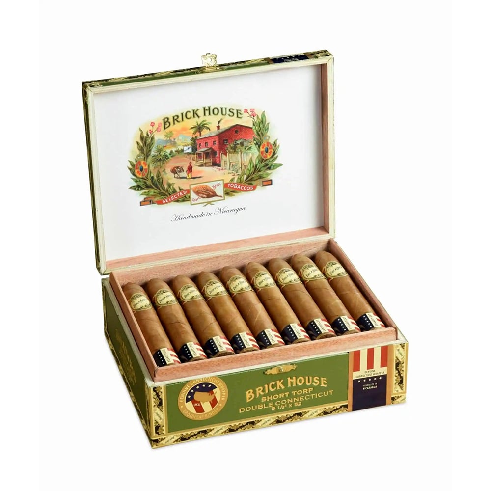 BRICK HOUSE - Double Connecticut Short Torpedo πούρο, πούρα μέσα σε κουτί