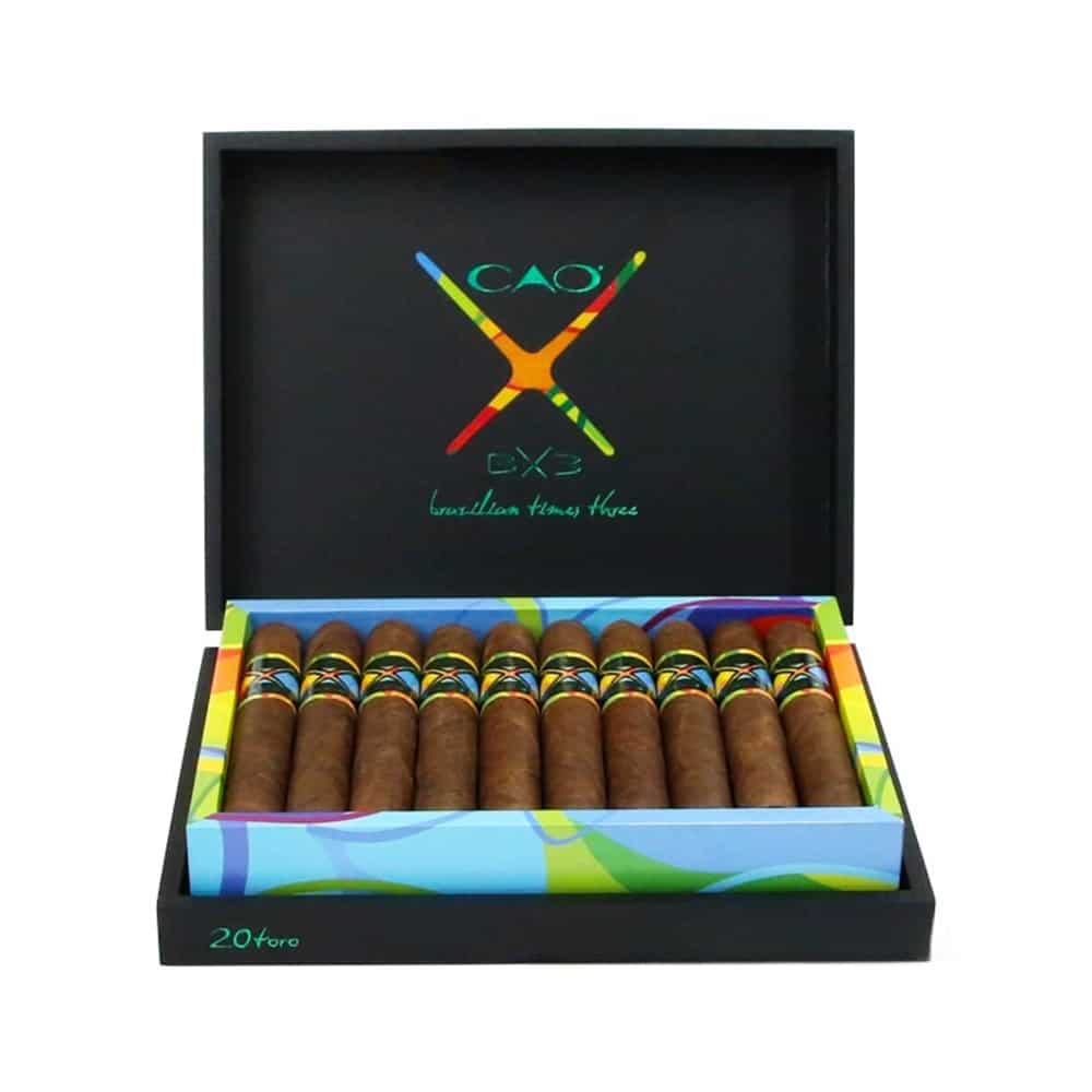 CAO - Bx3 ( Brazilian Times Three) Toro πούρο, μέσα σε μαύρο ξύλινο κουτί για πούρα