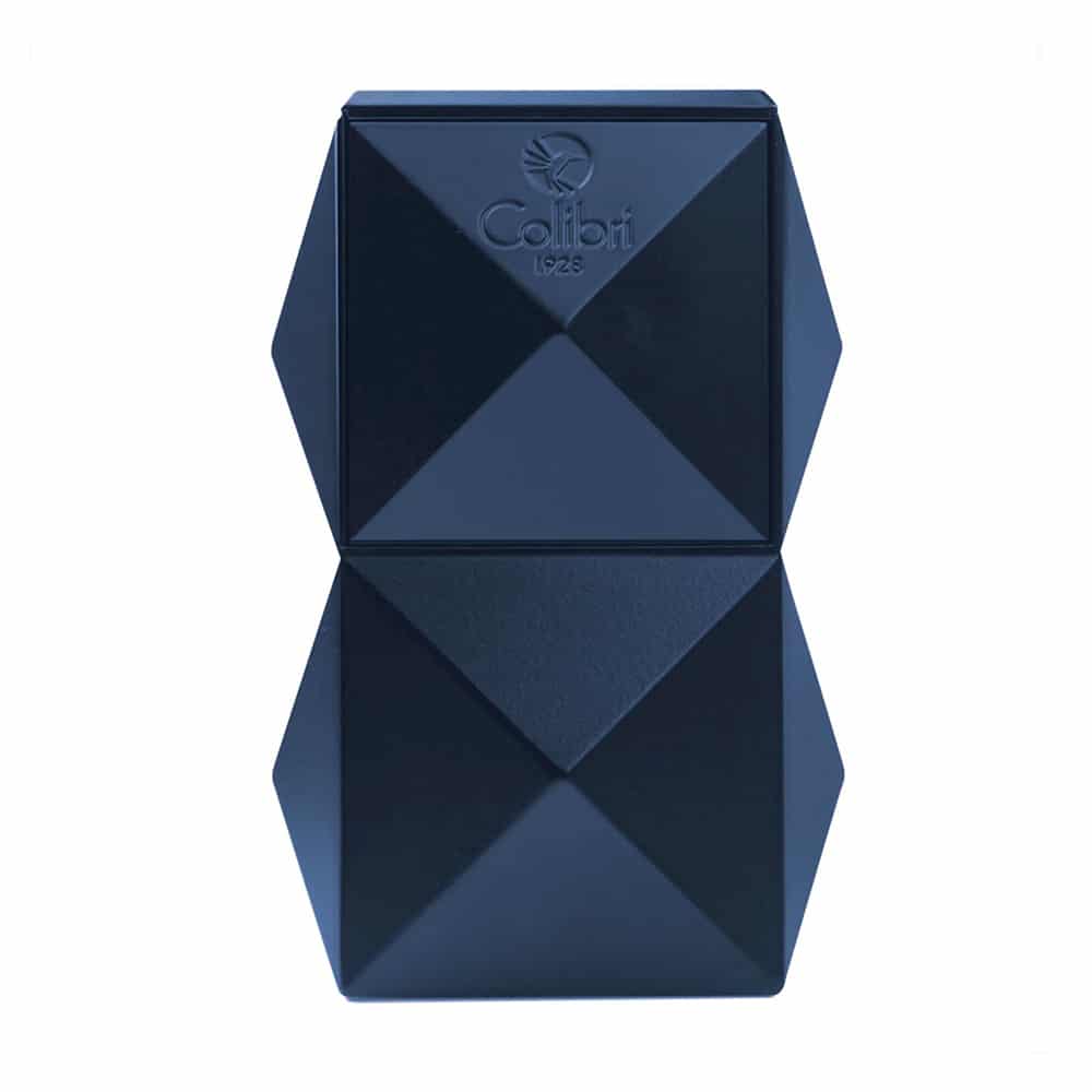 colibri_desk_quasar _blue_1 COLIBRI - Quasar Επιτραπέζιος Αναπτήρας Πούρου Τριπλός Jet Μπλε (LI710T1) αντιανεμικός