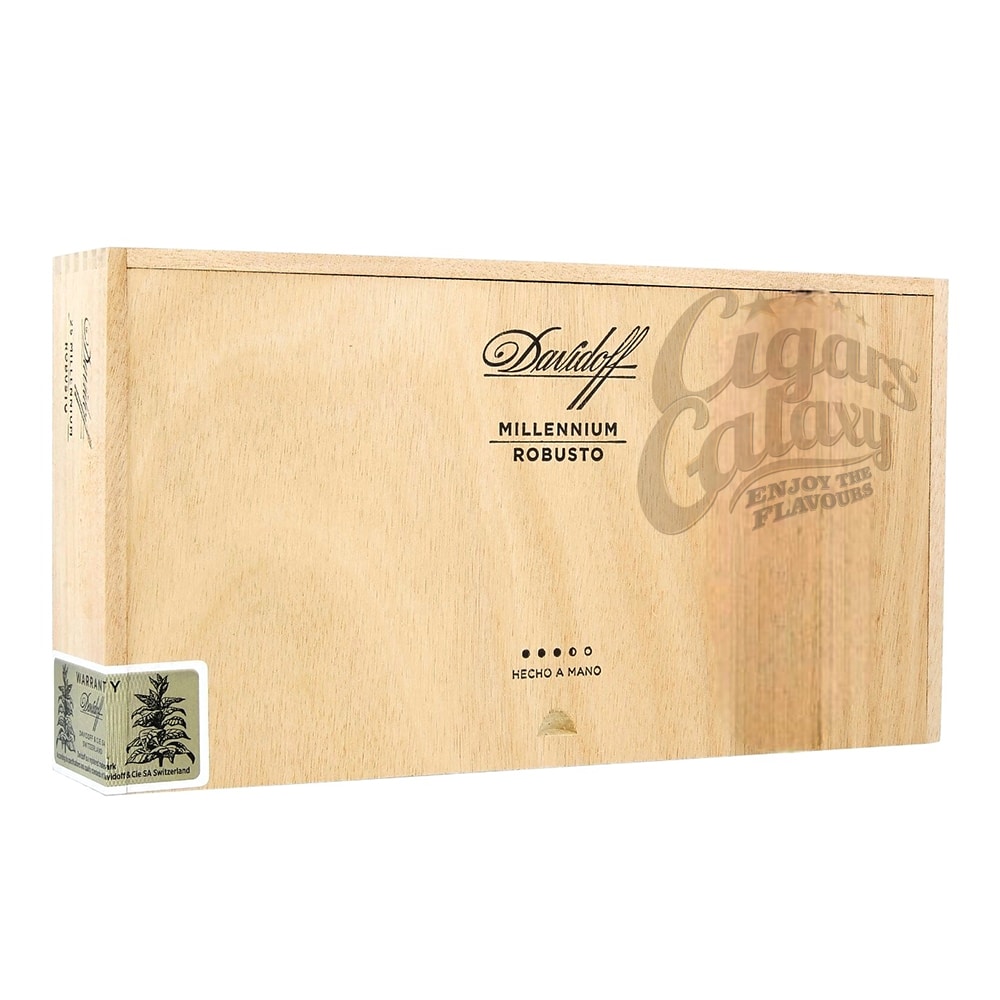 DAVIDOFF - Millennium Robusto, πούρο ρομπούστο, Δομινικανής Δημοκρατίας, ξύλινο κουτί πούρων