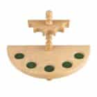 DESIGN BERLIN - Ξύλινη Ημικύκλια Βάση για 5 Πίπες Καπνού