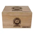PUROS SANTA CLARA - Capa Flor Connecticut Robusto πούρο Νικαράγουας-Μεξικάνικο, ξύλινο κουτί πούρων