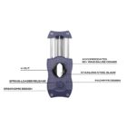 COLIBRI - Πουροκόφτης V-CUT Diamond Navy (CU300T35), μεταλλικός, μπλε