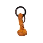 MESTANGO - Δερμάτινο Knot Μπρελόκ, ταμπά