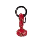 MESTANGO - Δερμάτινο Knot Μπρελόκ, κόκκινο