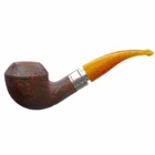 RATTRAYS - Monarch Sandblasted 178 Πίπα Καπνού, ξύλινη, καφέ, με κίτρινο επιστόμιο