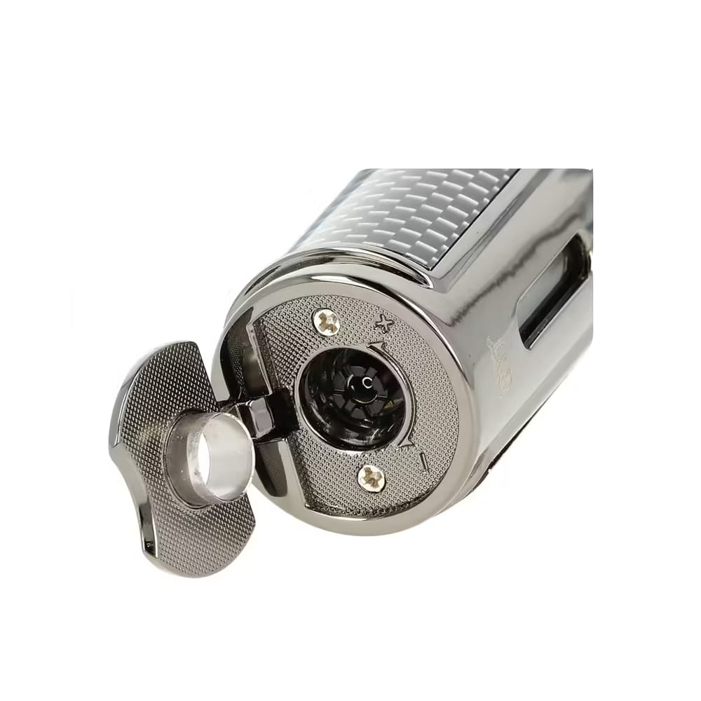 WINJET - Μονός Jet Αναπτήρας με Punch (310040), gunmetal, carbon look