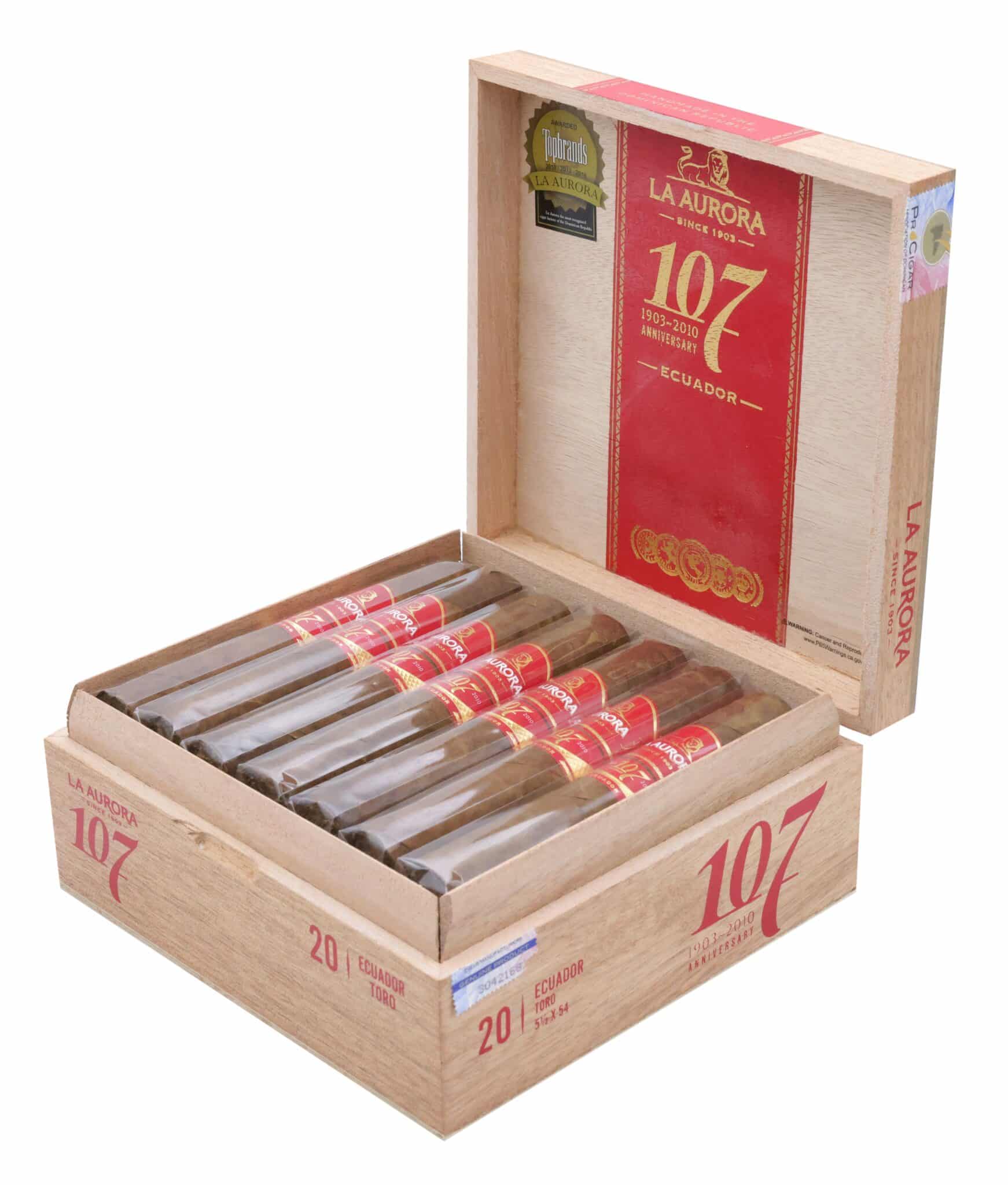 LA AURORA - 107 Ecuador Toro πούρο, σε ξύλινο κουτί, σε ξύλινο κουτί