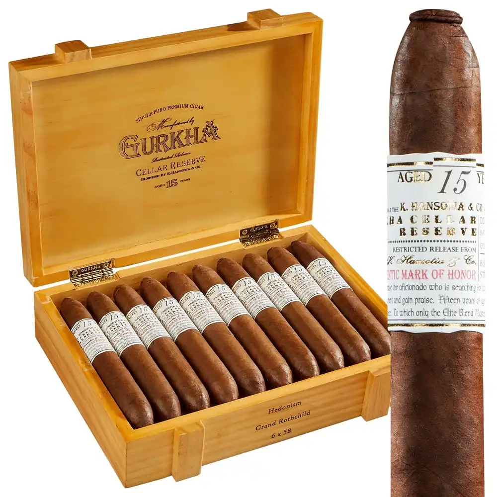 GURKHA - Cellar Reserve 15 Year Hedonism, σε ξύλινο κουτί