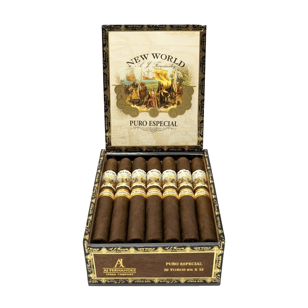 AJ FERNANDEZ - New World Puro Especial Toro πούρο, κουτί πούρων