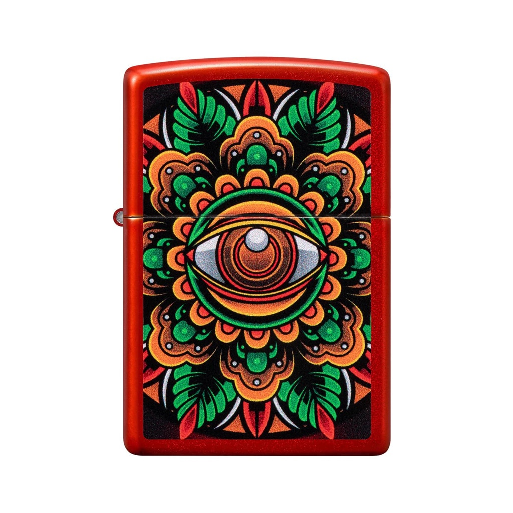 ZIPPO - Counter Culture Eye Design Αναπτήρας (48678), κόκκινος