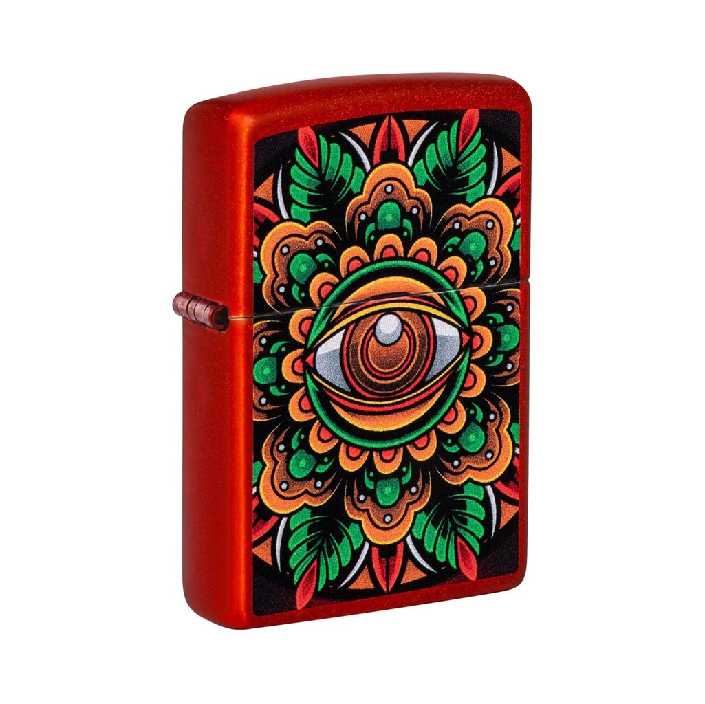 zippo counter culture ZIPPO - Counter Culture Eye Design Αναπτήρας (48678), κόκκινος
