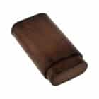 Πουροθήκη Καφέ Δερμάτινη με Κέδρο