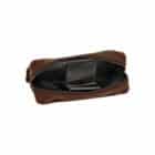ANGELO - Καφέ Διπλή Δερμάτινη Θήκη Πίπας (842012)