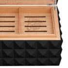 COLIBRI - Υγραντήρας Grand Quasar Black Για 175 Πούρα (CL-HU550T1), μαύρος