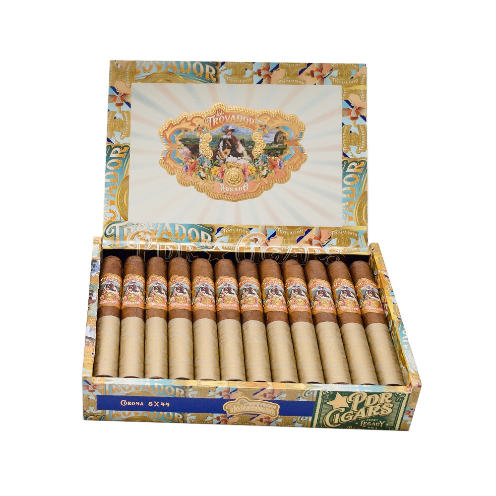 PDR - El Trovador Rosado Corona πούρο, κουτί με πούρα