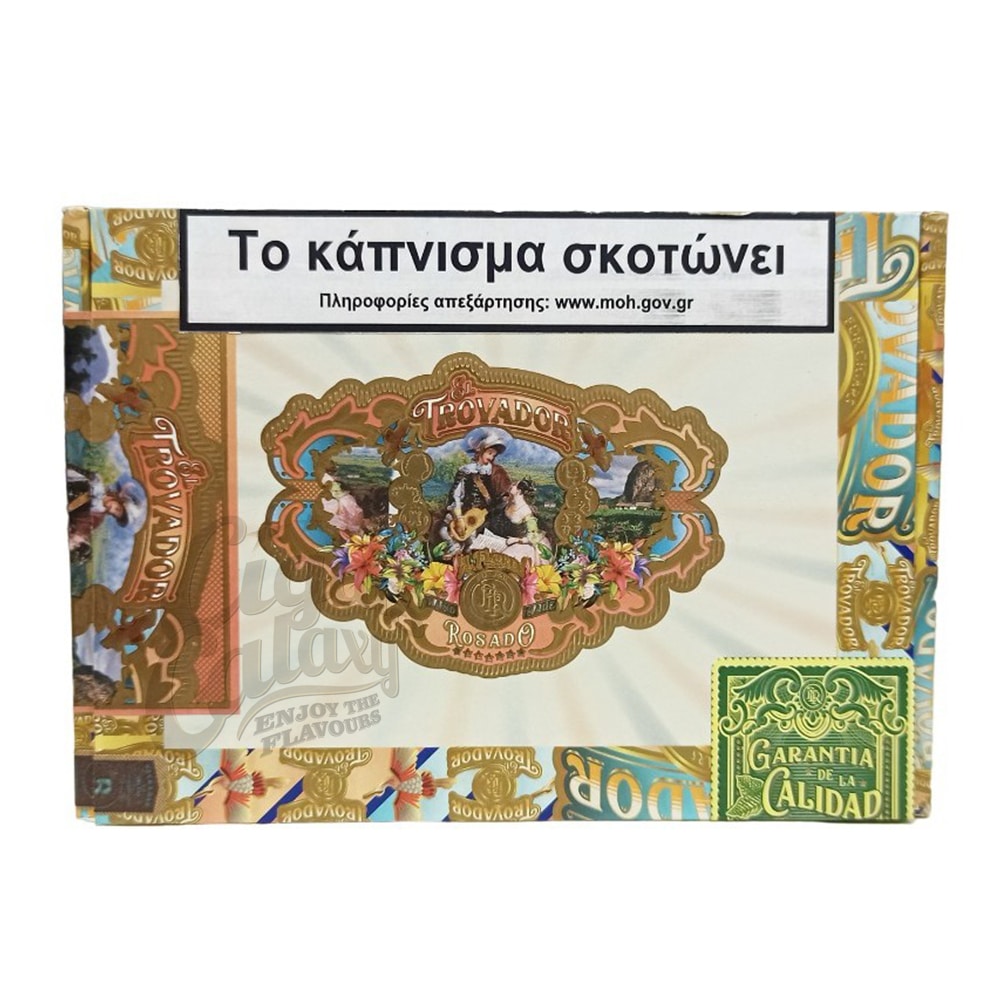 PDR - El Trovador Rosado Corona πούρο, κουτί πούρων