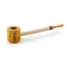 MISSOURI - Varnished Short Stop Corn Cob Άφιλτρη Πίπα Καλαμποκιού