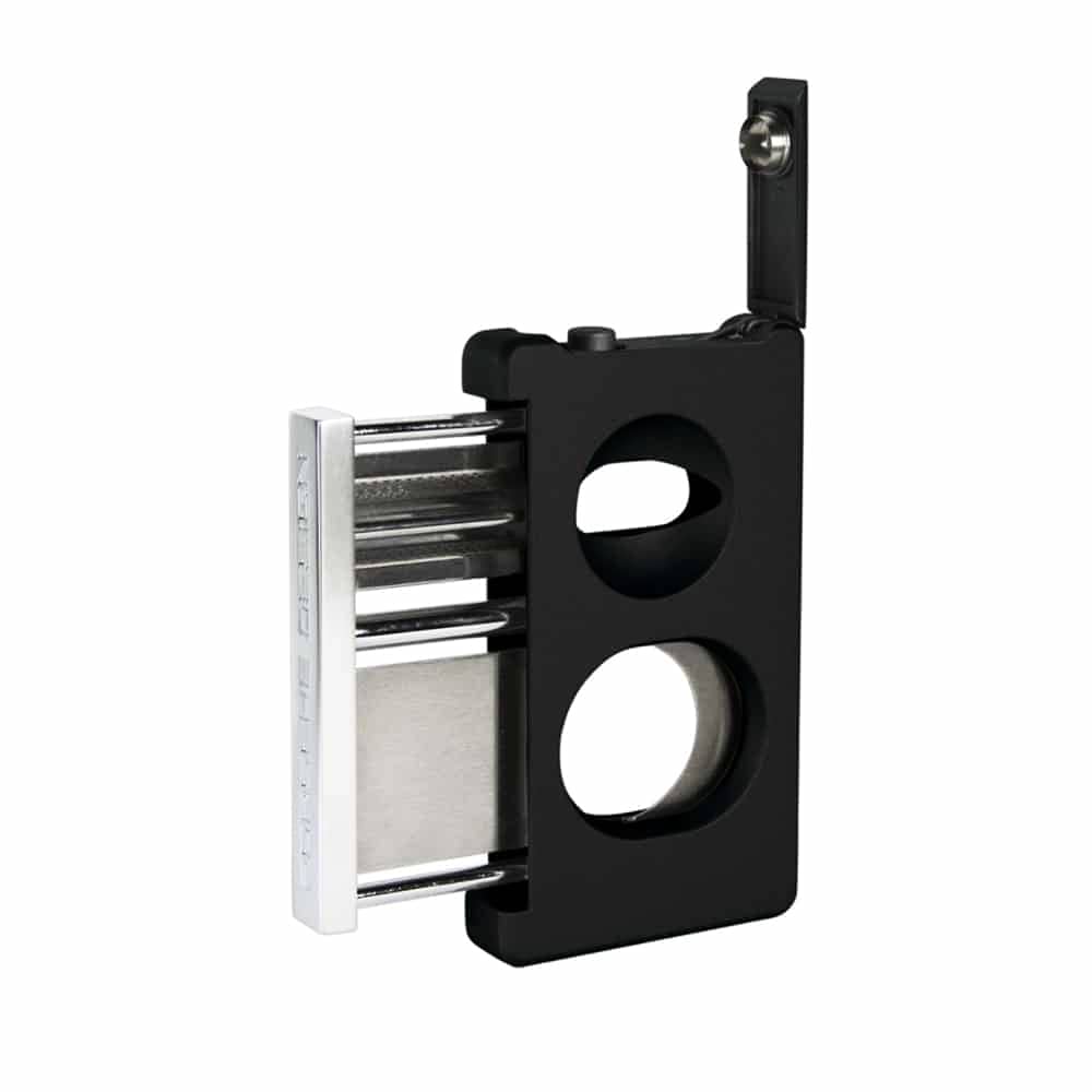 Porsche Design Γκιλοτίνα-Vcut & Punch Μαύρο (3626) με ανοιχτές λεπίδες