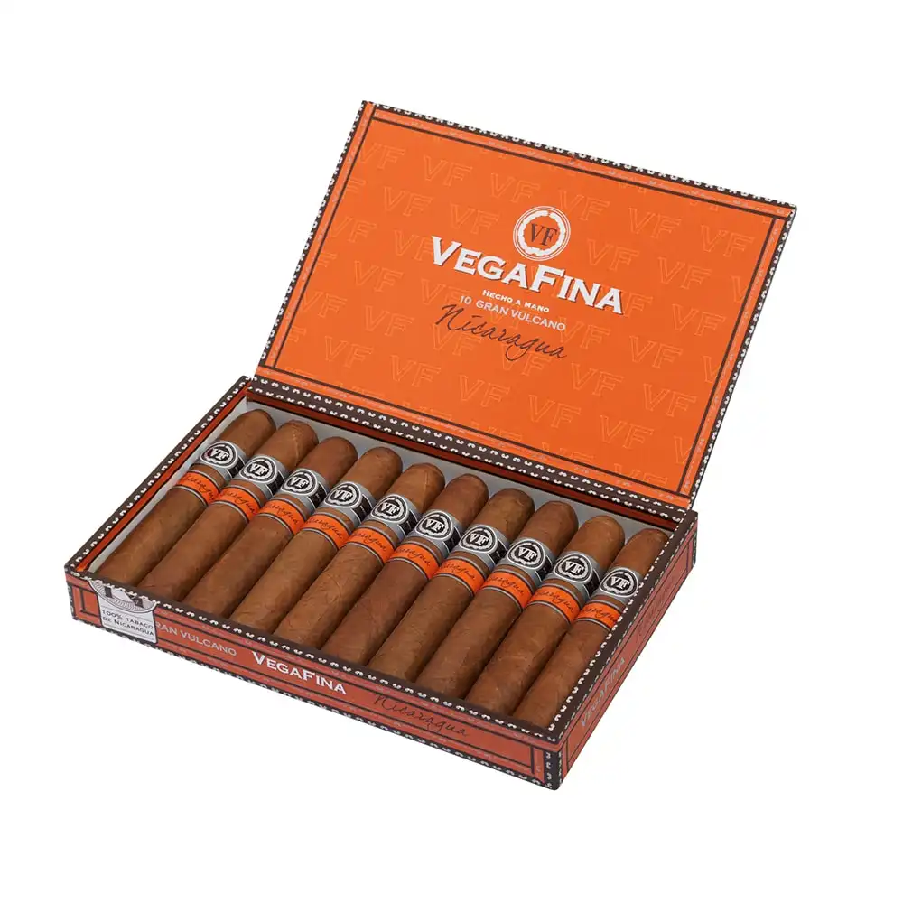 VEGAFINA - Nicaragua Gran Vulcano πούρο, κουτί με πούρα