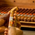 VEGAFINA - Nicaragua Robusto πούρο, δύο χέρια που φτιάχνουν ένα πούρο