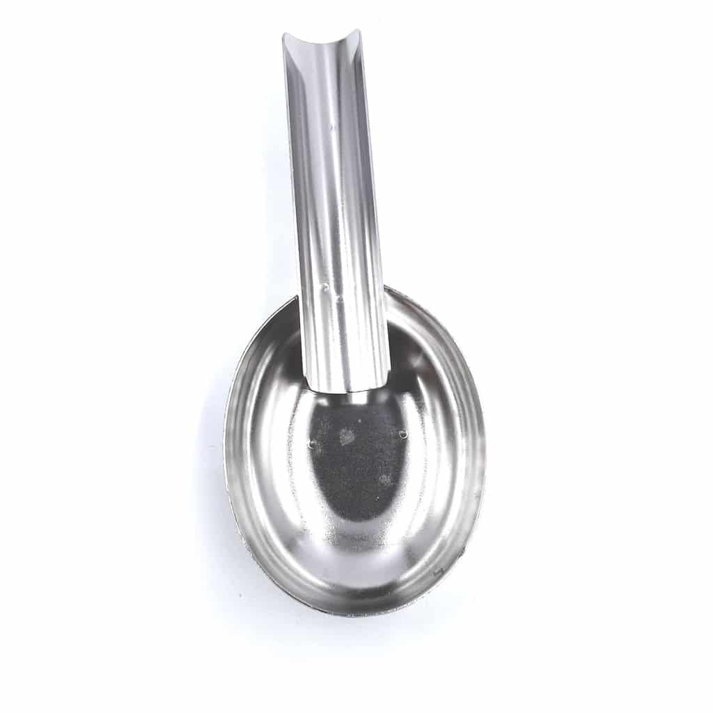 Μεταλλικό Σταχτοδοχείο για Πούρo σε Ασημί Χρώμα (0577-S)