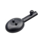 Μεταλλικό Σταχτοδοχείο για Πούρo σε Μαύρο Χρώμα (0577-BL)