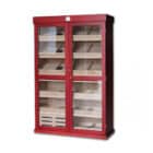 Cabinet Humidor - Cherry Υγραντήρας Cabinet δίφυλλη με γυάλινη πόρτα για 3000 Πούρα (2005), ξύλινος
