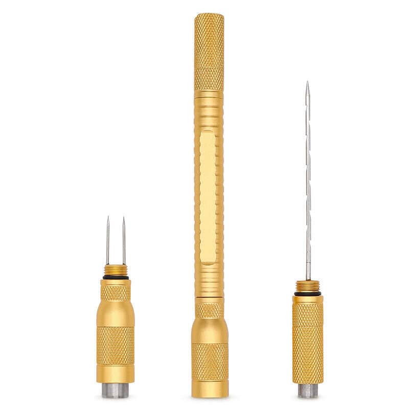 Cigar Draw Tool Αλουμινίου 4 σε 1 Χρυσό (2006-GOLD)