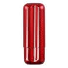 Carbon Fiber Κόκκινη Θήκη για 2 Πούρα (4036)