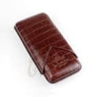 HABANOS - Montecristo Δερμάτινη Πουροθήκη για 3 πούρα (IB058)