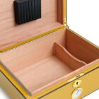 SAVINELLI - Yellow Lacquered Humidor in Carbon Fiber (S61201L), υγραντήρας