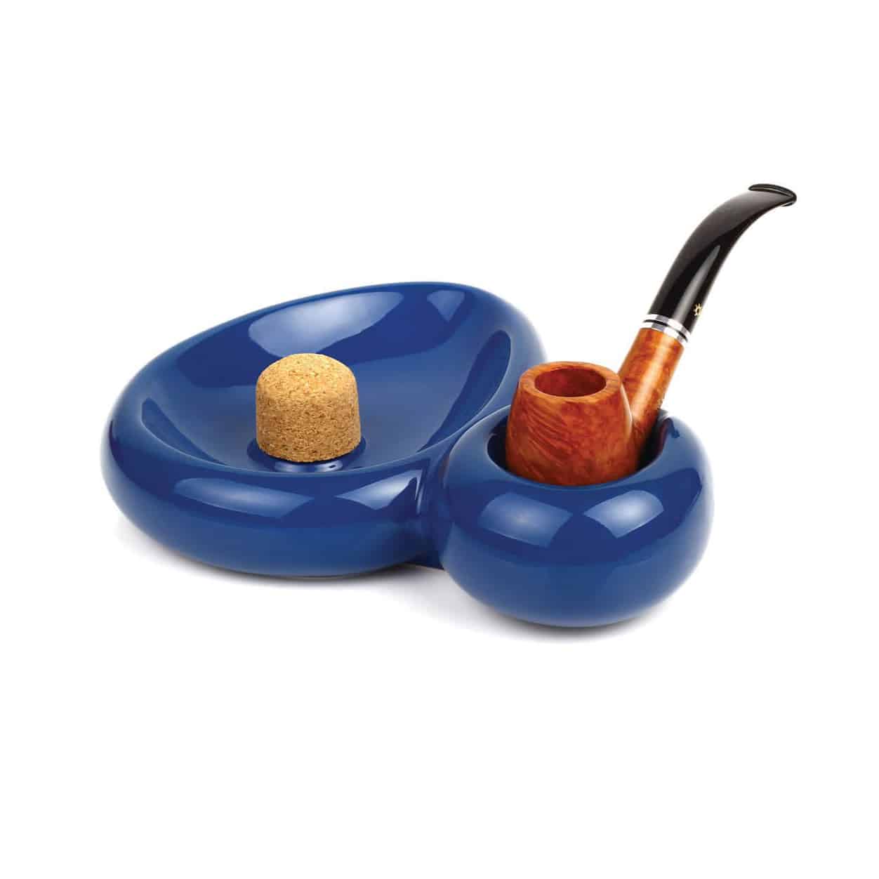 SAVINELLI - Sidecar Σταχτοδοχείο Πίπας Μπλε (W1012), κεραμικό