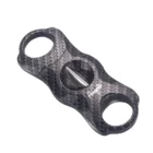 ANGELO - Πλαστικός Πουροκόπτης V-Cut Carbon Look (500032)