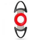 CIG-R - Μεταλλικός Πουροκόφτης Κόκκινος Γκιλοτίνα 64 Ring (C001-03)