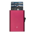 C-SECURE - XL Ασφαλής Θήκη Αλουμινίου Βυσσινί για Πιστωτικές Κάρτες (XLCH001)