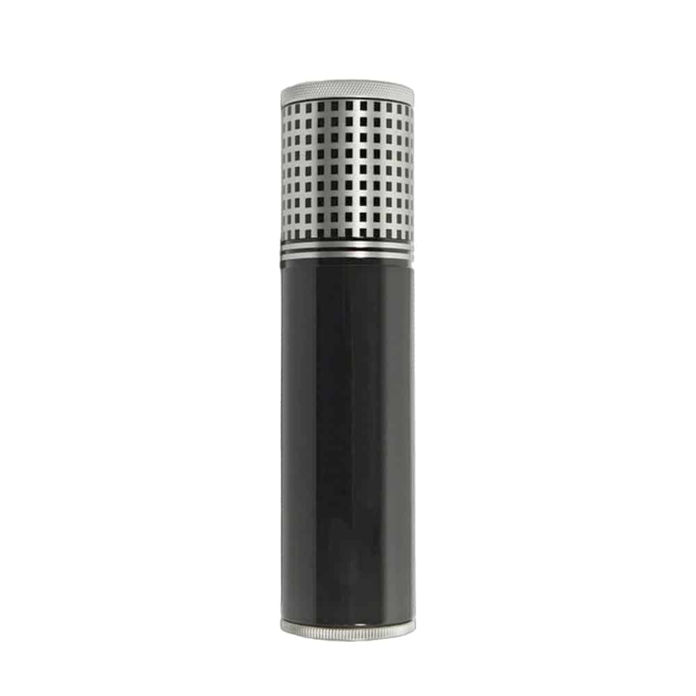 ct_5020m_1 Humidor Ταξιδίου Aluminum Tube Μαύρο - Ασημί (5020)
