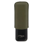 S.T. DUPONT - Χακί Δερμάτινη Θήκη για 2 Πούρα (183249)