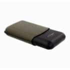 S.T. DUPONT - Χακί Δερμάτινη Θήκη για 3 Πούρα (183349)