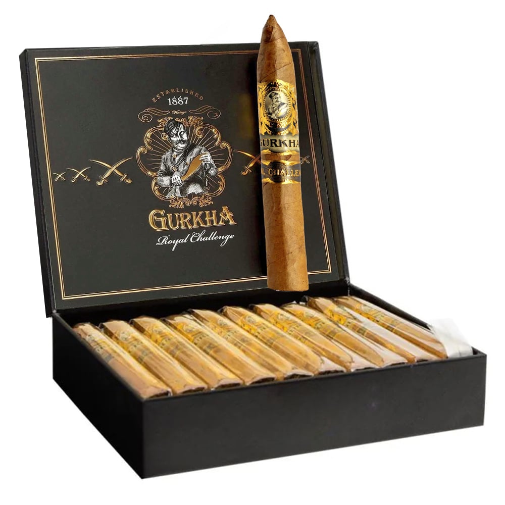 GURKHA - Royal Challenge Natural Torpedo πούρο, μέσα σε κουτί πούρων