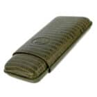 HABANOS - Hoyo De Monterrey Δερμάτινη Πουροθήκη για 3 πούρα (IB055)